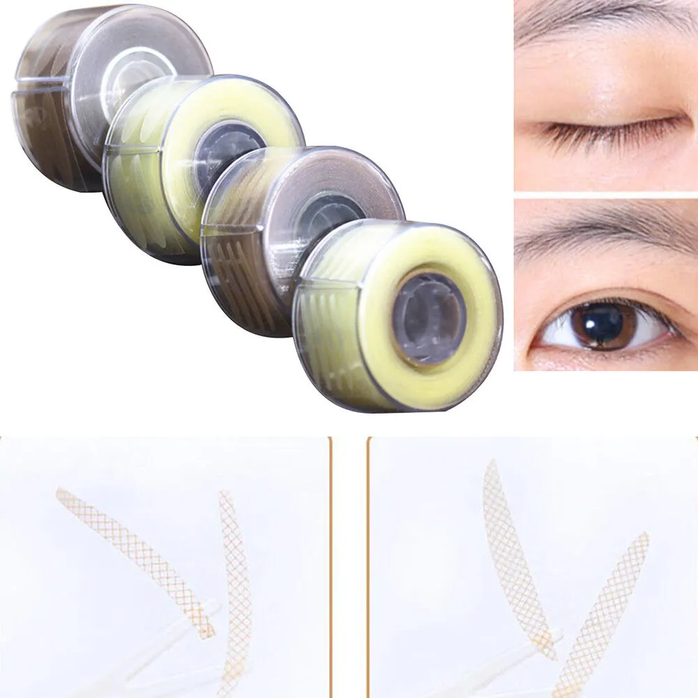 300 Pairs Adhesive Invisible Wide/Narrow Double Eyelid Stickers Eye Tape Makeup