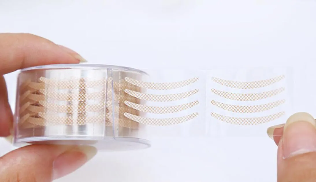 300 Pairs Adhesive Invisible Wide/Narrow Double Eyelid Stickers Eye Tape Makeup