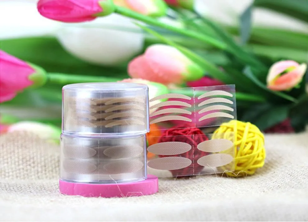 300 Pairs Adhesive Invisible Wide/Narrow Double Eyelid Stickers Eye Tape Makeup