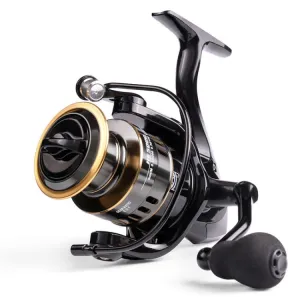 All Metal Rocker Arm Smooth Fishing Reel Spinning Reel, Spec: HE-1000 (EVA Grip)