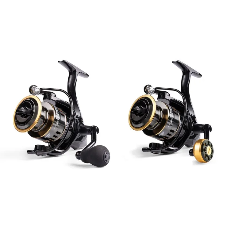 All Metal Rocker Arm Smooth Fishing Reel Spinning Reel, Spec: HE-1000 (Metal Grip)