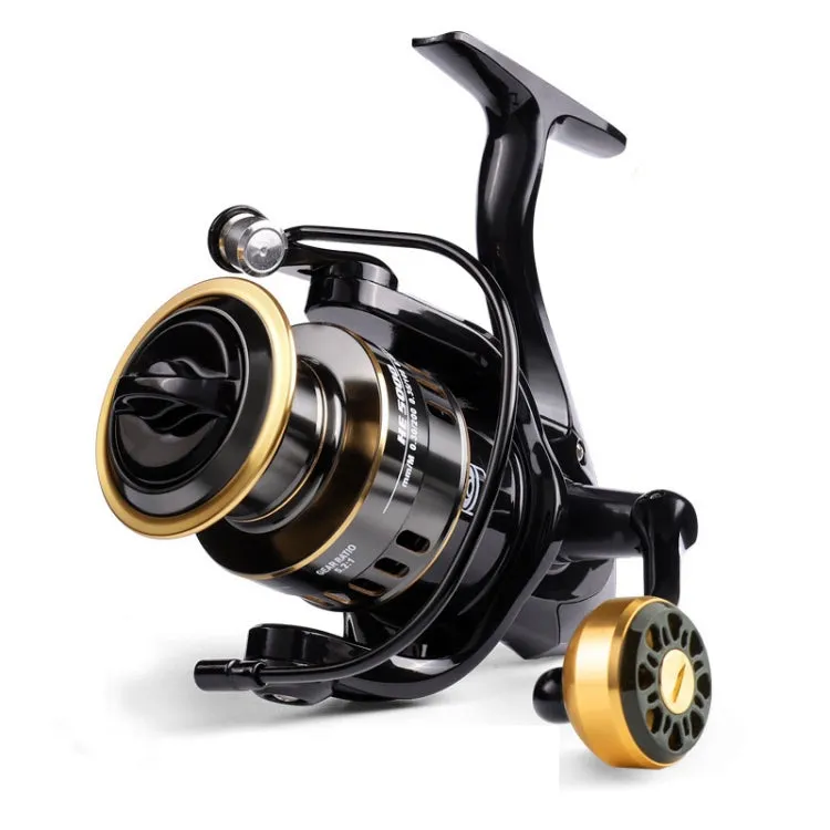 All Metal Rocker Arm Smooth Fishing Reel Spinning Reel, Spec: HE-2000 (Metal Grip)