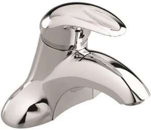 American Standard Reliant 3 Lavatory Faucet With Single Handle And 4 In. Centerset' Less Pop-Up' Polished Chrome' Lead Free