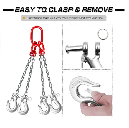 AMYSPORTS 1pcs/pack  Claw hook slide hook chain cargo hook