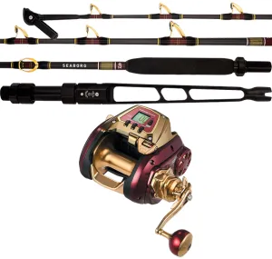 Daiwa Seaborg G1800M-RJ Daiwa Seaborg 60XHFD Electric Combo