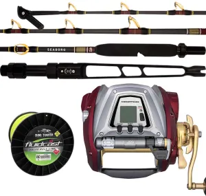 Daiwa Seaborg Megatwin 1200MJ Deep Drop Electric Combo With Line