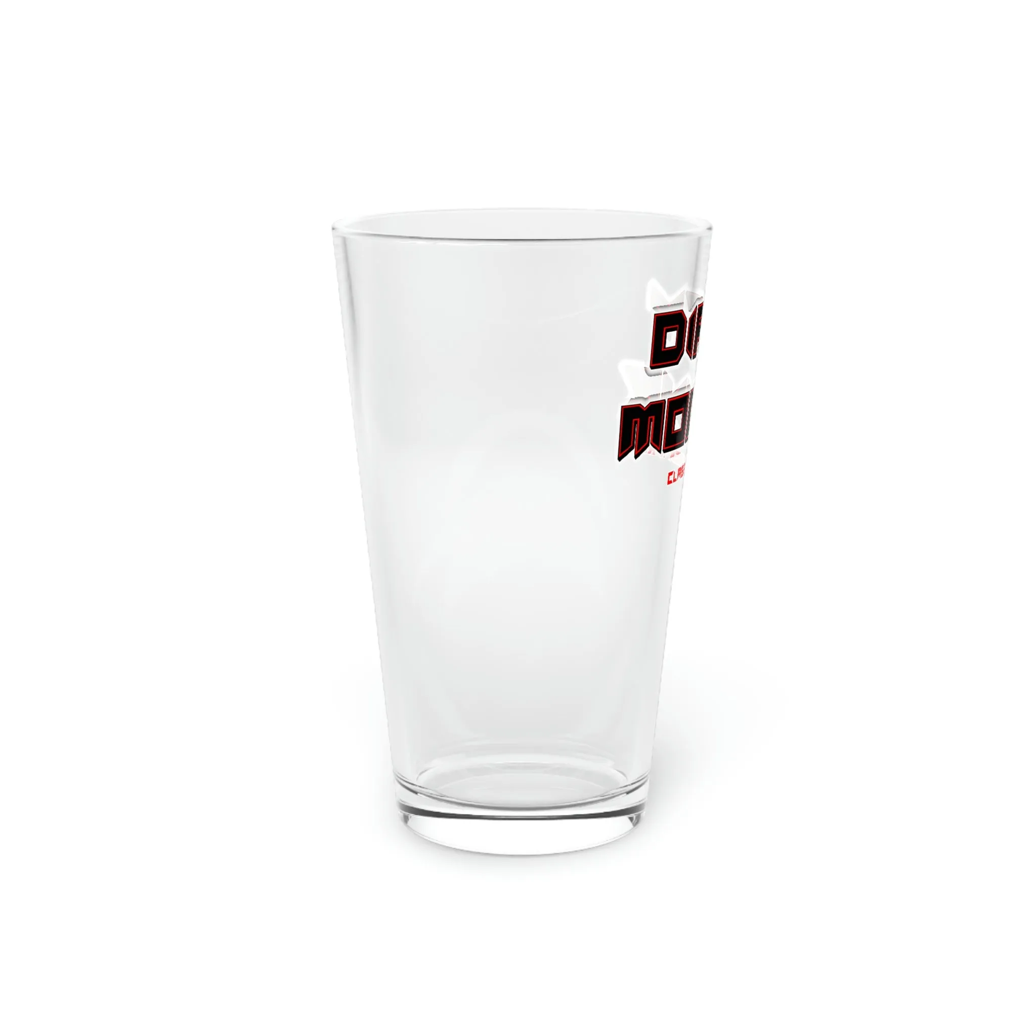 Dirty Modine [Red] | Pint Glass, 16oz