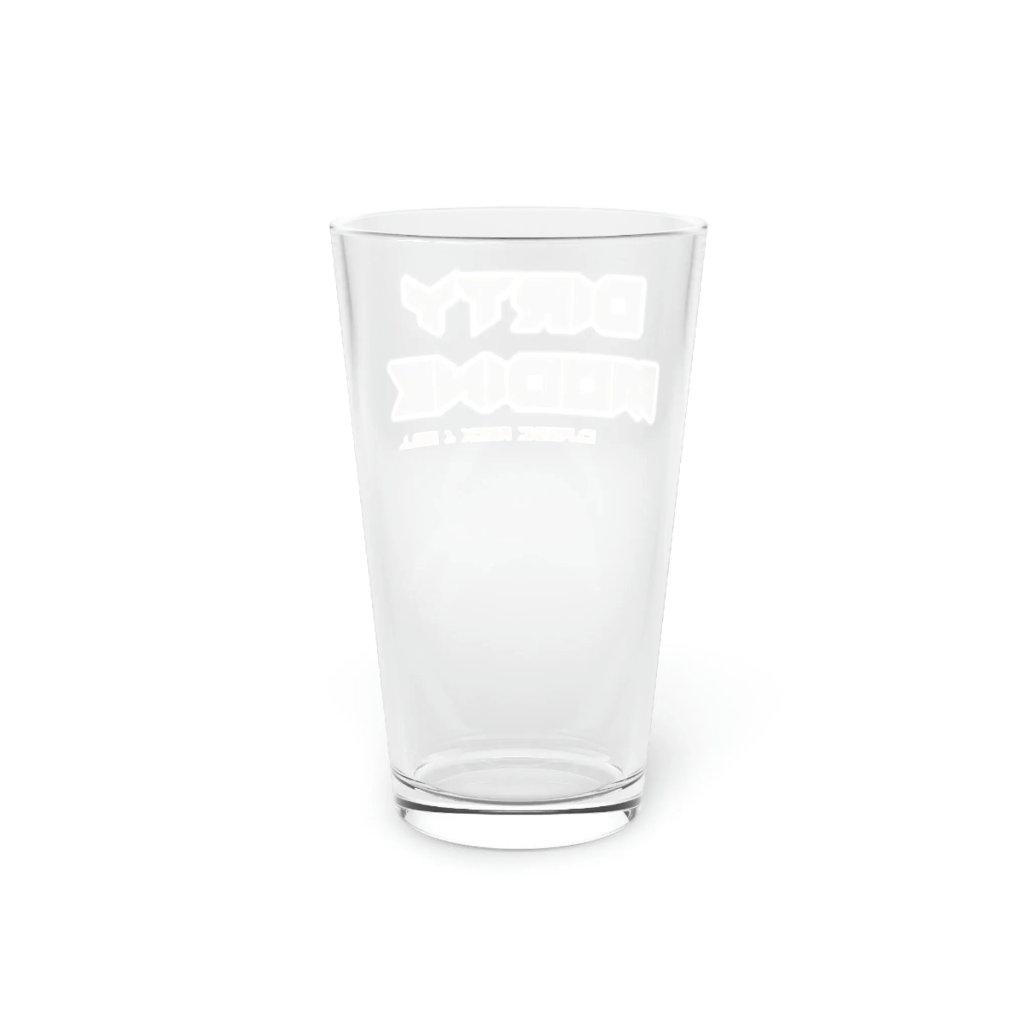 Dirty Modine [Red] | Pint Glass, 16oz