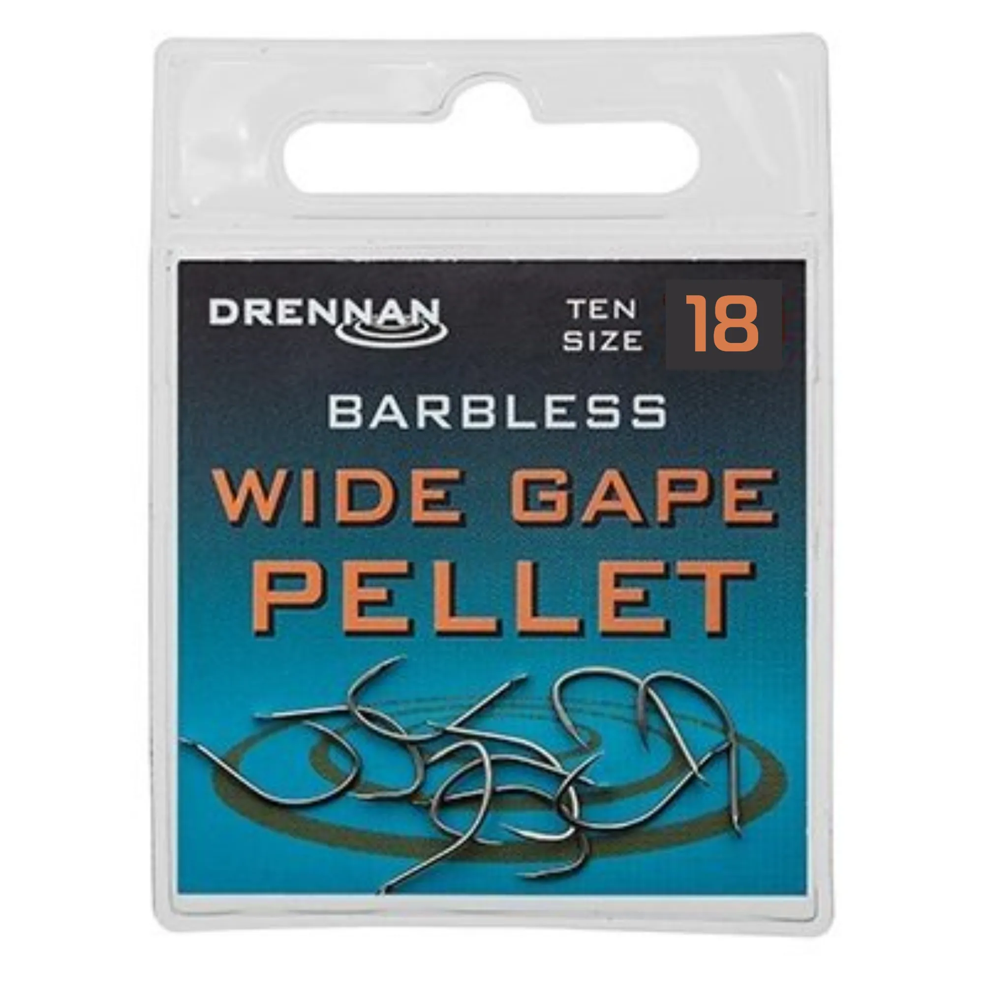 Drennan Barbless Wide Gape Pellet Hooks – Perfect for Pellet Fishing