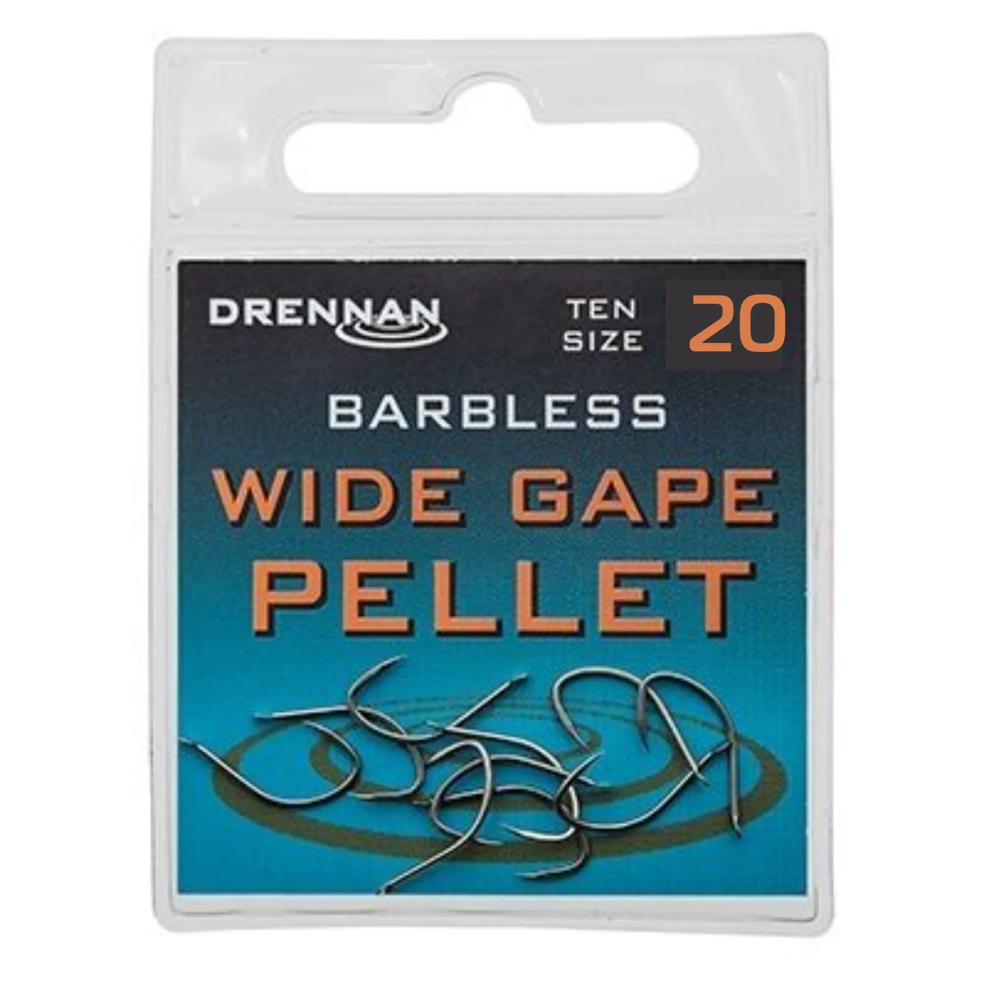 Drennan Barbless Wide Gape Pellet Hooks – Perfect for Pellet Fishing