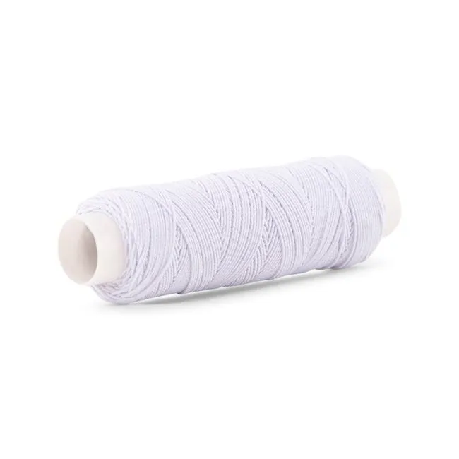 DRITZ Elastic Thread, White, 30 yards