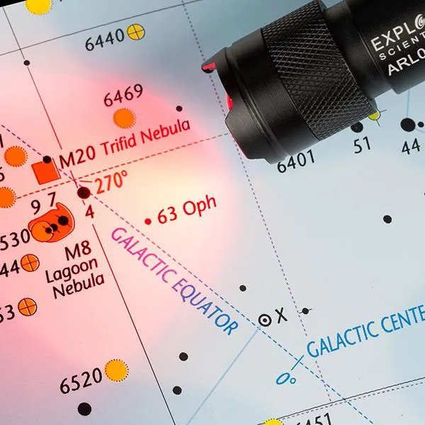 Explore Scientific Tirion Double-Sided Planisphere 0-60 Degrees North