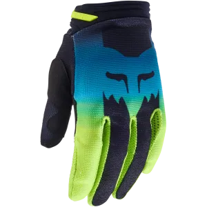 Fox Women's 180 Flora Gloves (Black/Yellow)