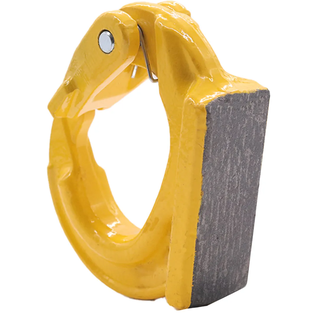 Heavy-Duty 3-Ton Weld-On Anchor Hooks with Safety Latch - G80 Construction