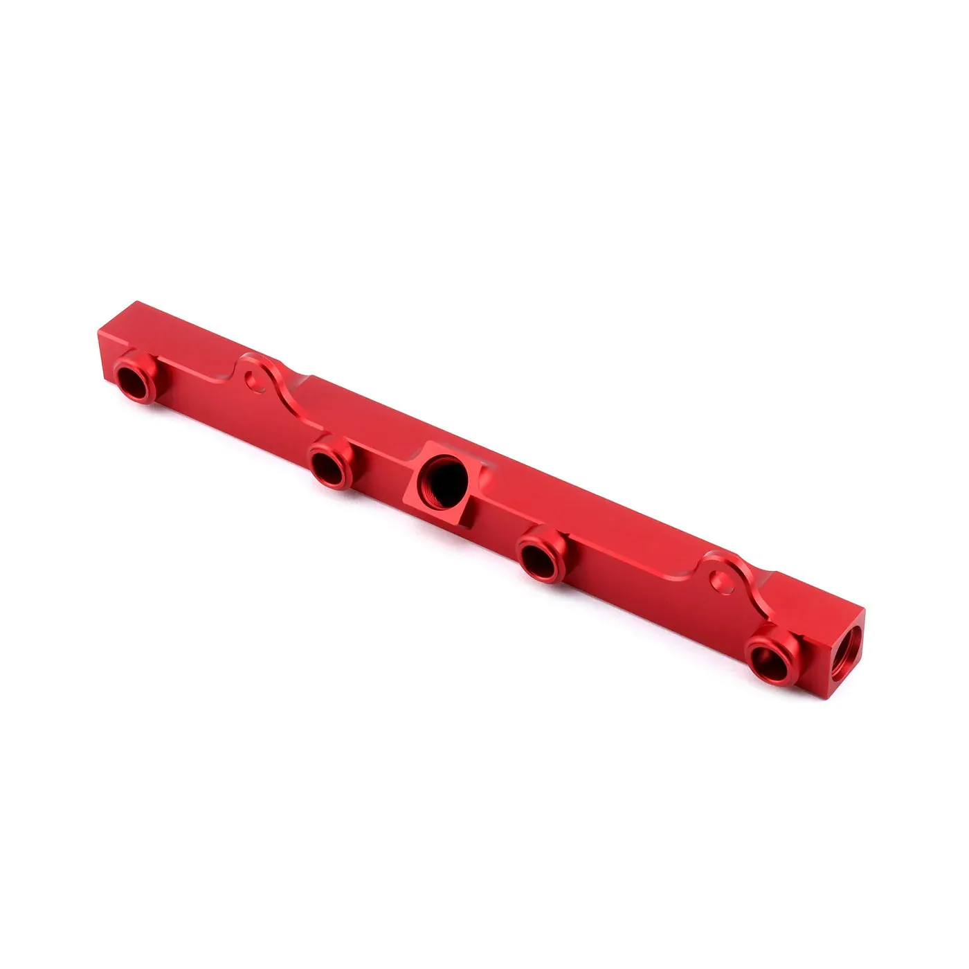 Hybrid Racing K-Series Swap Fuel Rail (K-Swap & Universal) RED - HYB-FRL-01-03