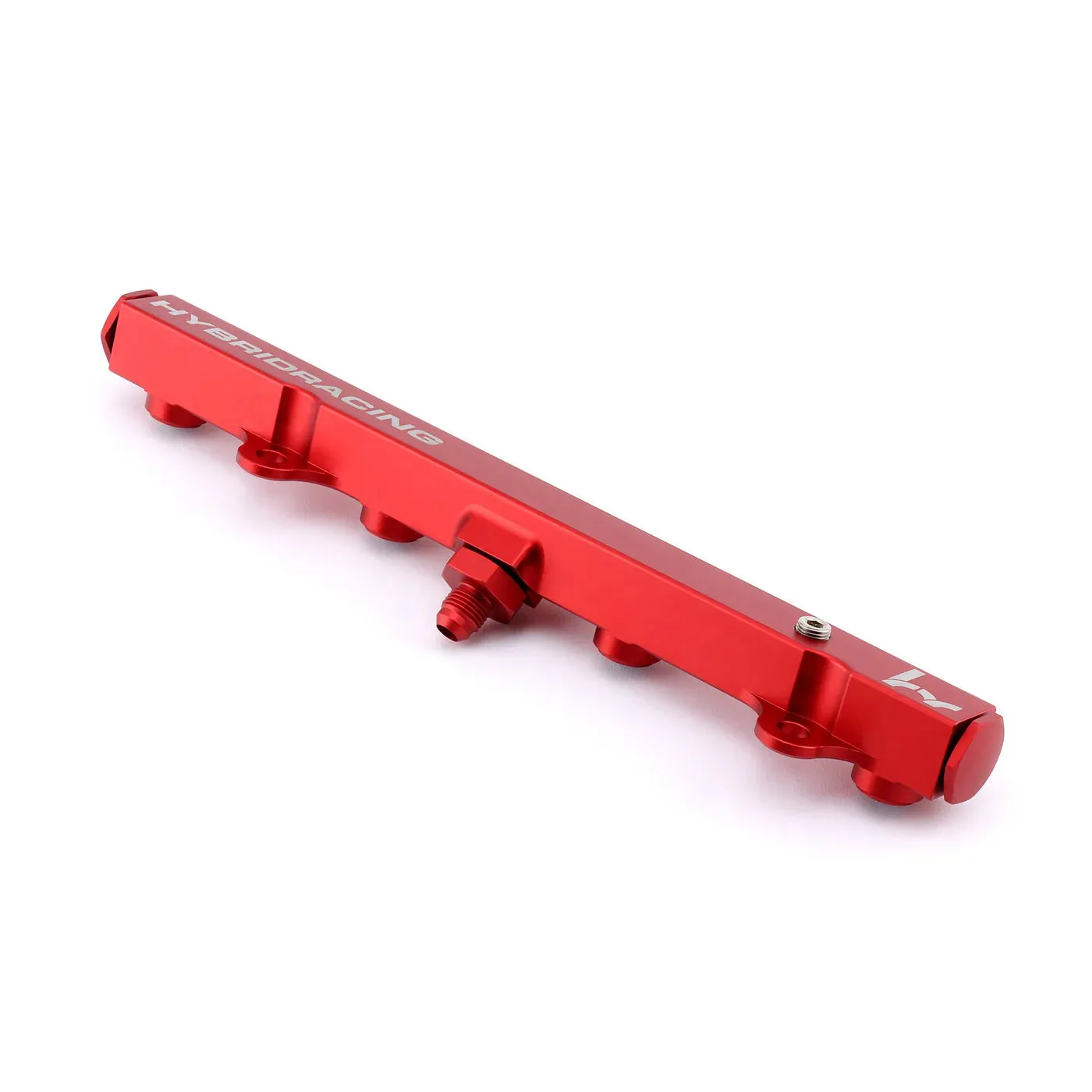 Hybrid Racing K-Series Swap Fuel Rail (K-Swap & Universal) RED - HYB-FRL-01-03