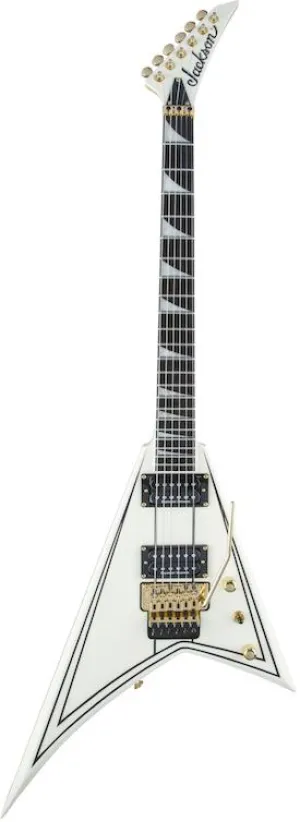 Jackson Pro Series Rhoads RR-3, Ivory with Black Pinstripes