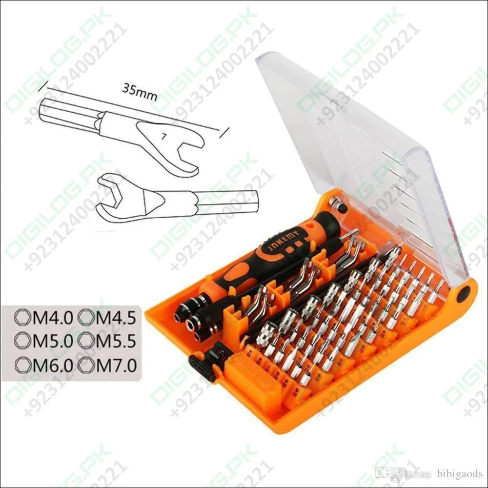 Jakemy Jm-8150 52 In 1 Screwdriver Ratchet Hand-tools Suite Furniture Computer Electrical Maintenance Tool