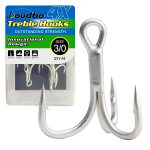 JIOUDAO CDN-Jioudao 4X Strong Treble Hooks