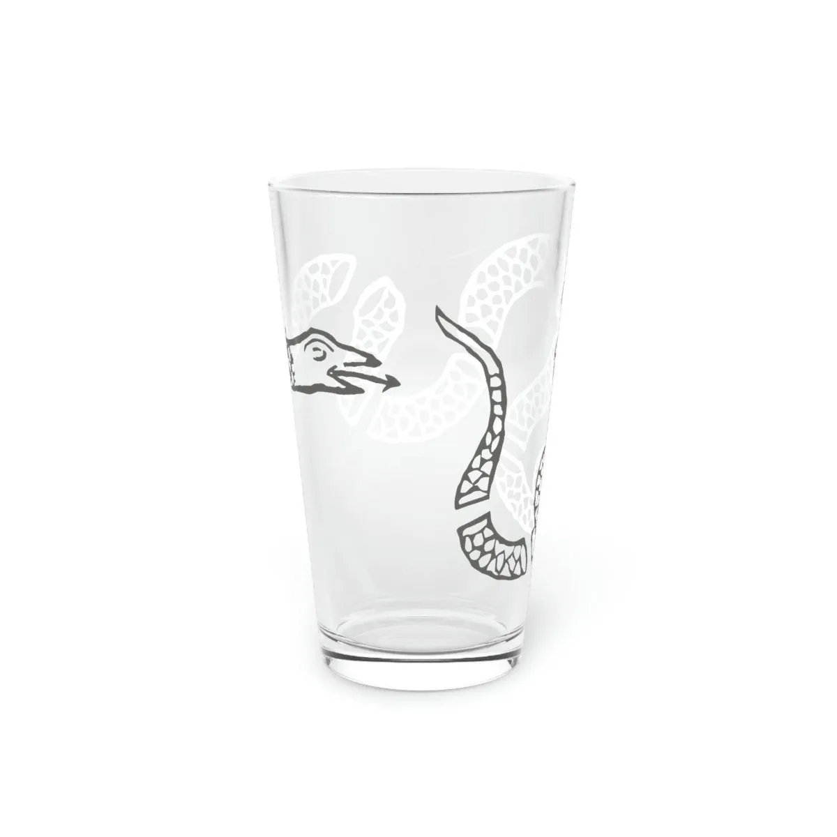 Join or Die Snake Pint Glass