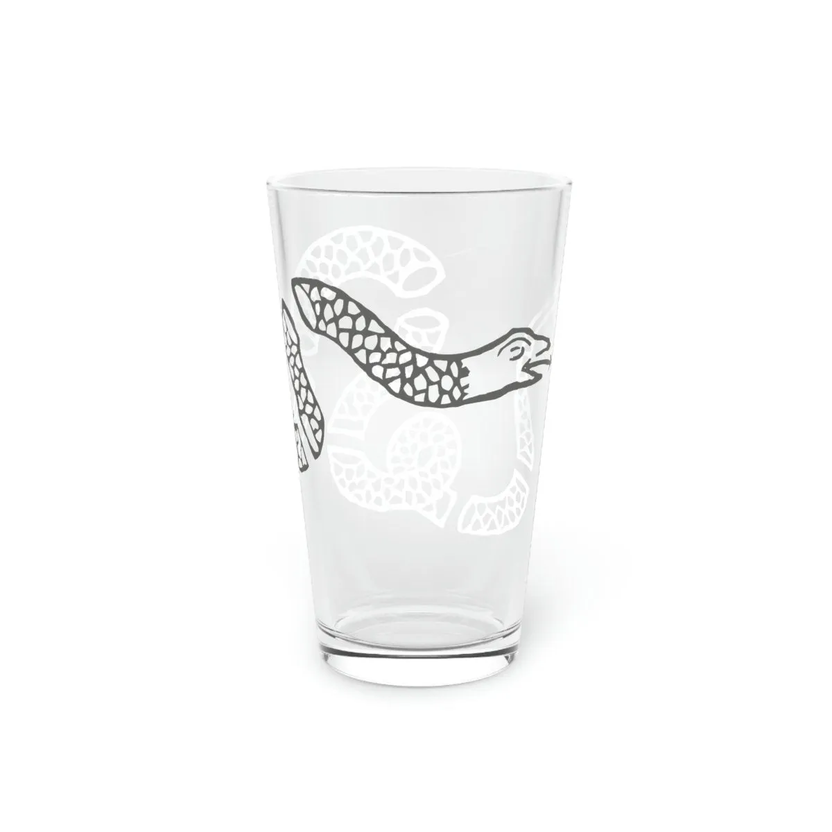 Join or Die Snake Pint Glass