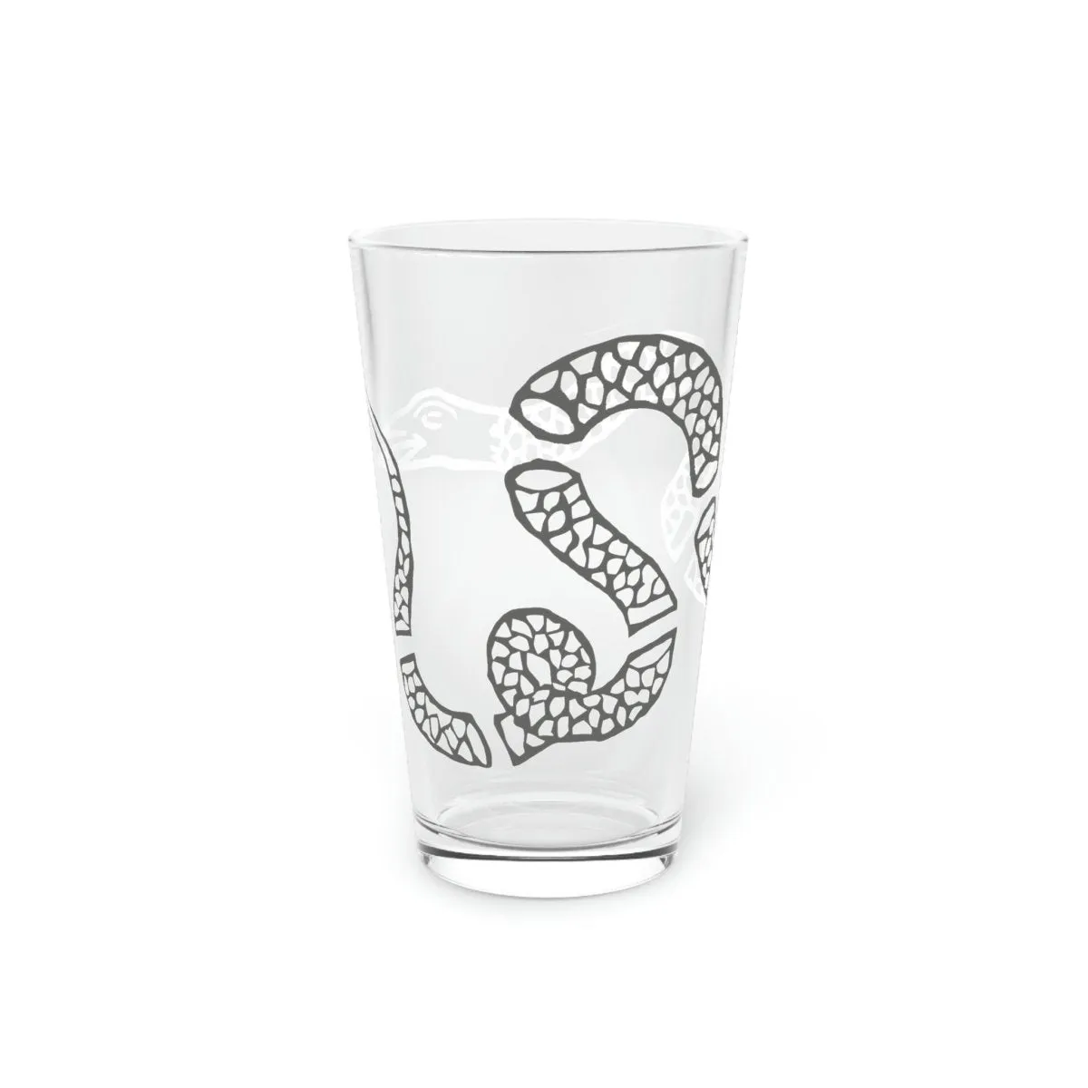 Join or Die Snake Pint Glass