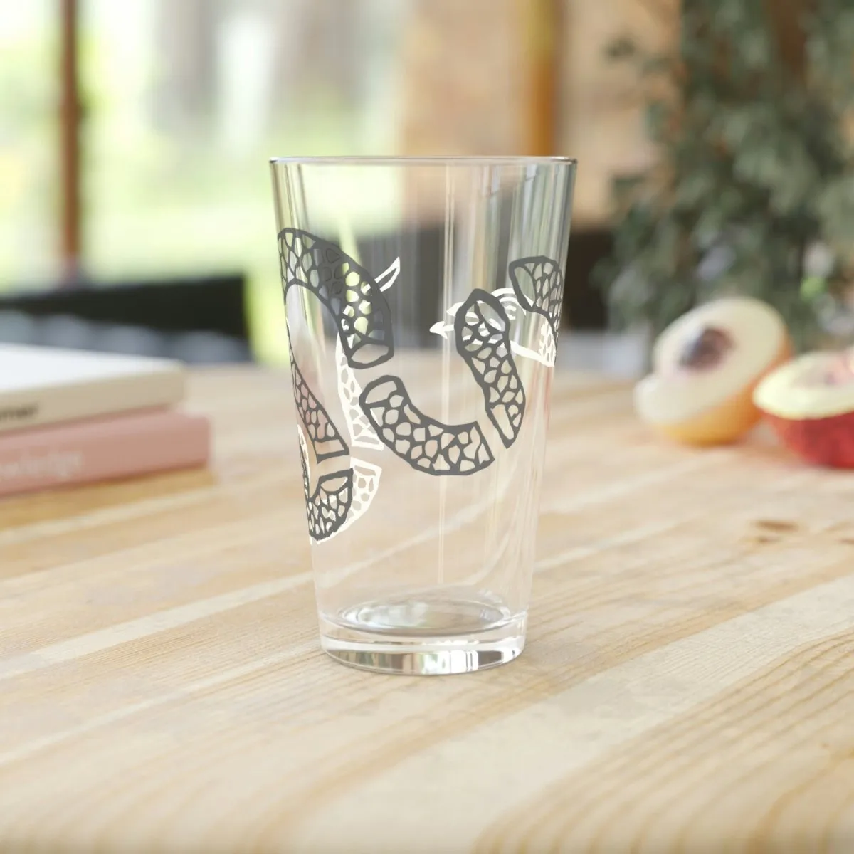 Join or Die Snake Pint Glass