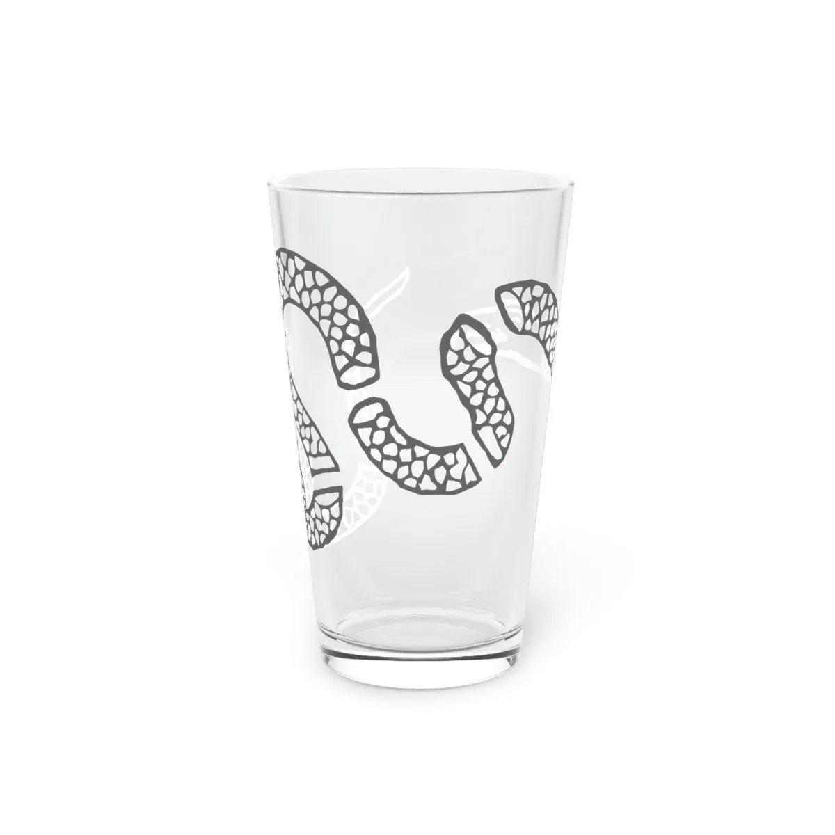 Join or Die Snake Pint Glass