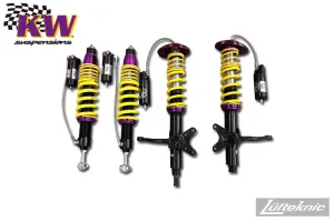 KW Competition 2-way adjustable coilover suspension - Porsche 911, 930 Turbo 1969-1989