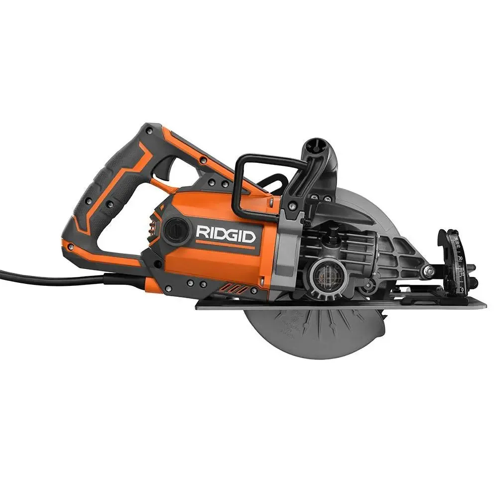 Open Box -  RIDGID THRUCOOL 7-1/4 in. Worm Drive Corded Circular Saw