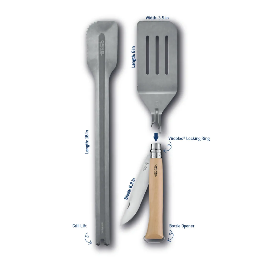 Opinel - Grilling Set