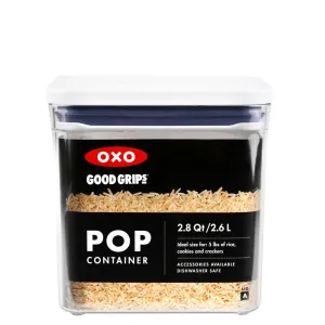 OXO Tot Good Grips POP Container Big Square Short 2.8 Qt