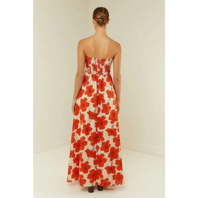 Primrose Dress | Red Hibiscus