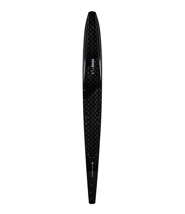 Radar Vapor Pro Build Slalom Ski with Vector BOA Boot & BOA RTP (2022) - Black