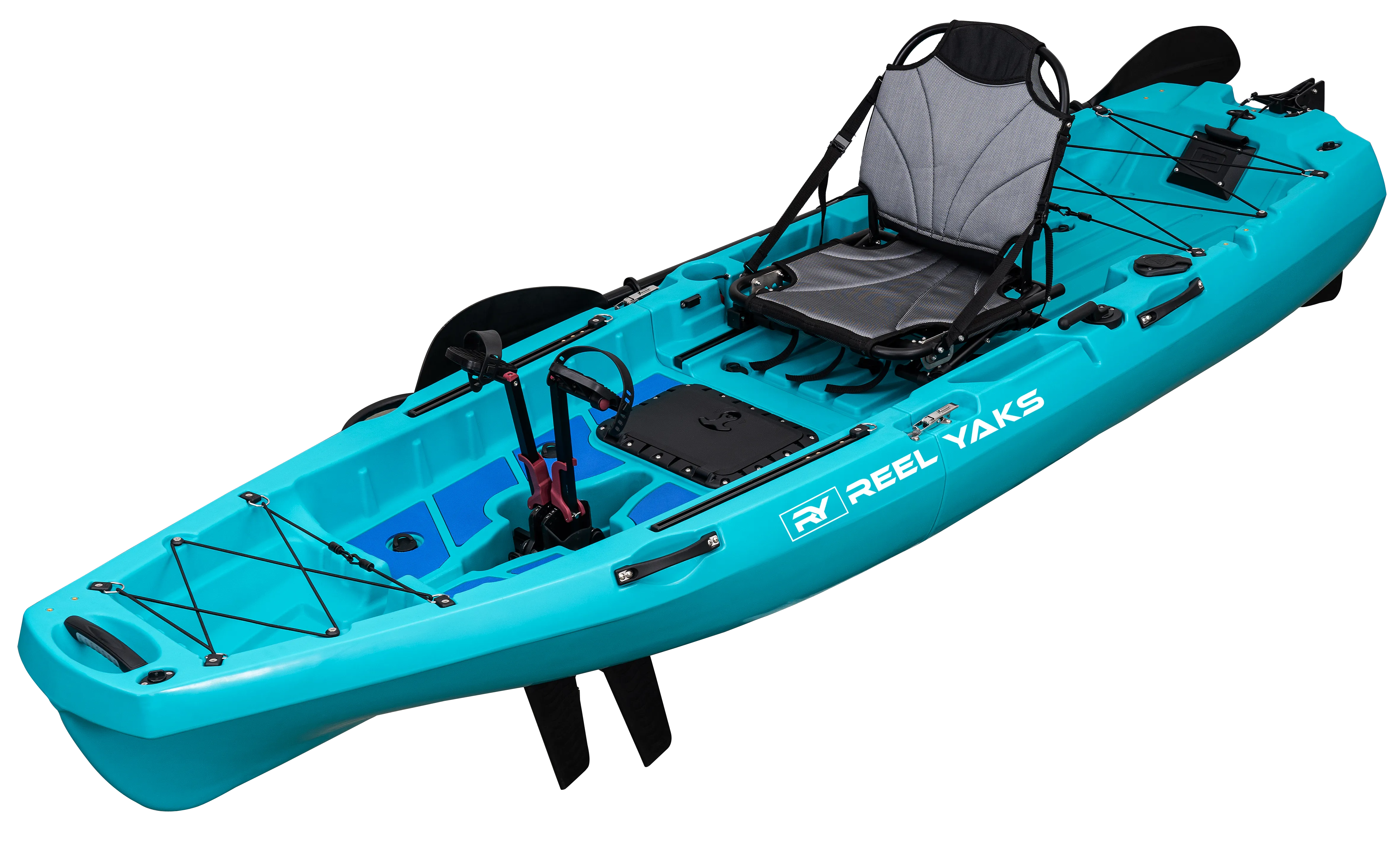 ReelYaks Radar 10ft Modular Pedal Fishing Kayak