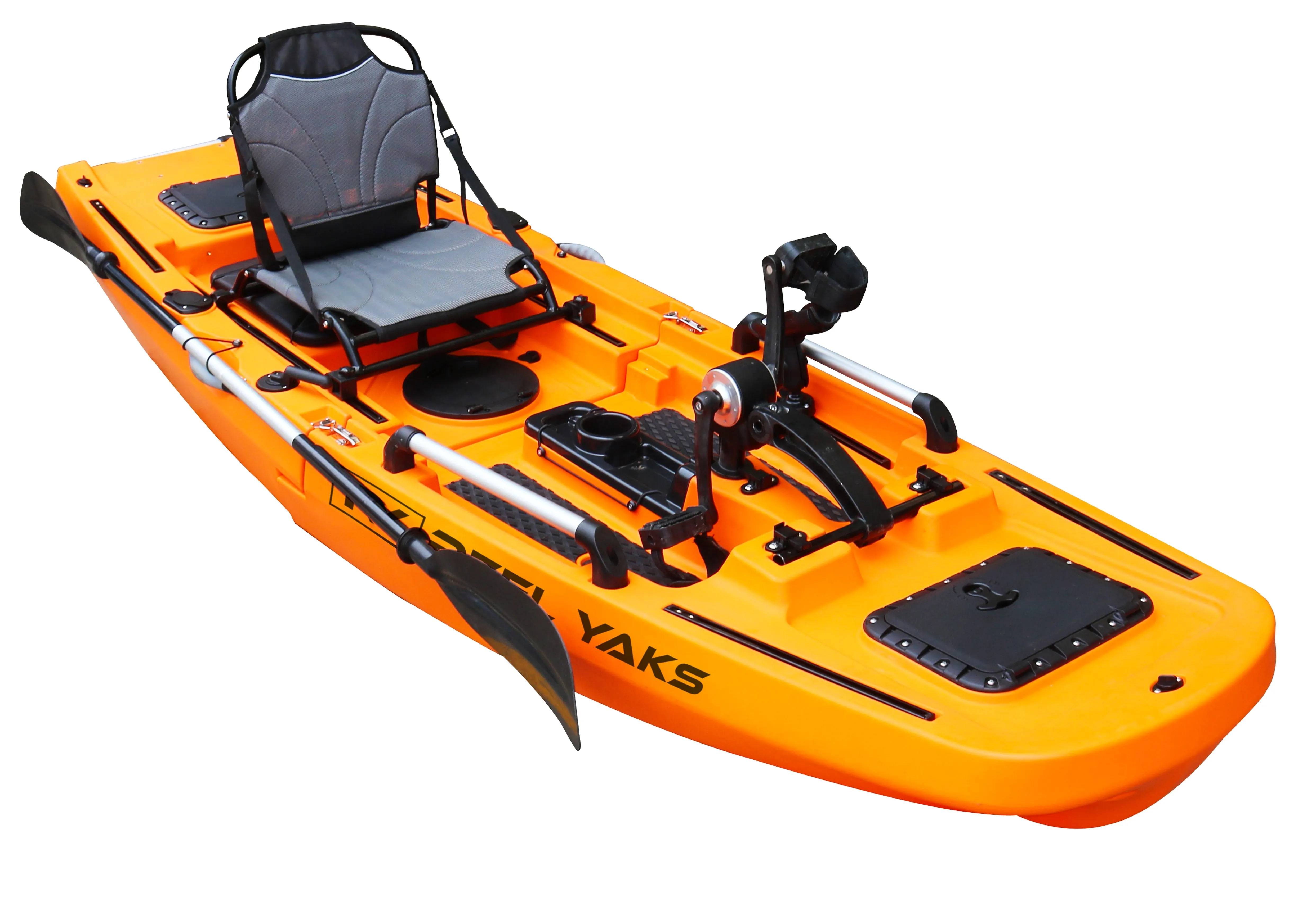 ReelYaks Rogue 9.8ft Modular Pedal Fishing Kayak