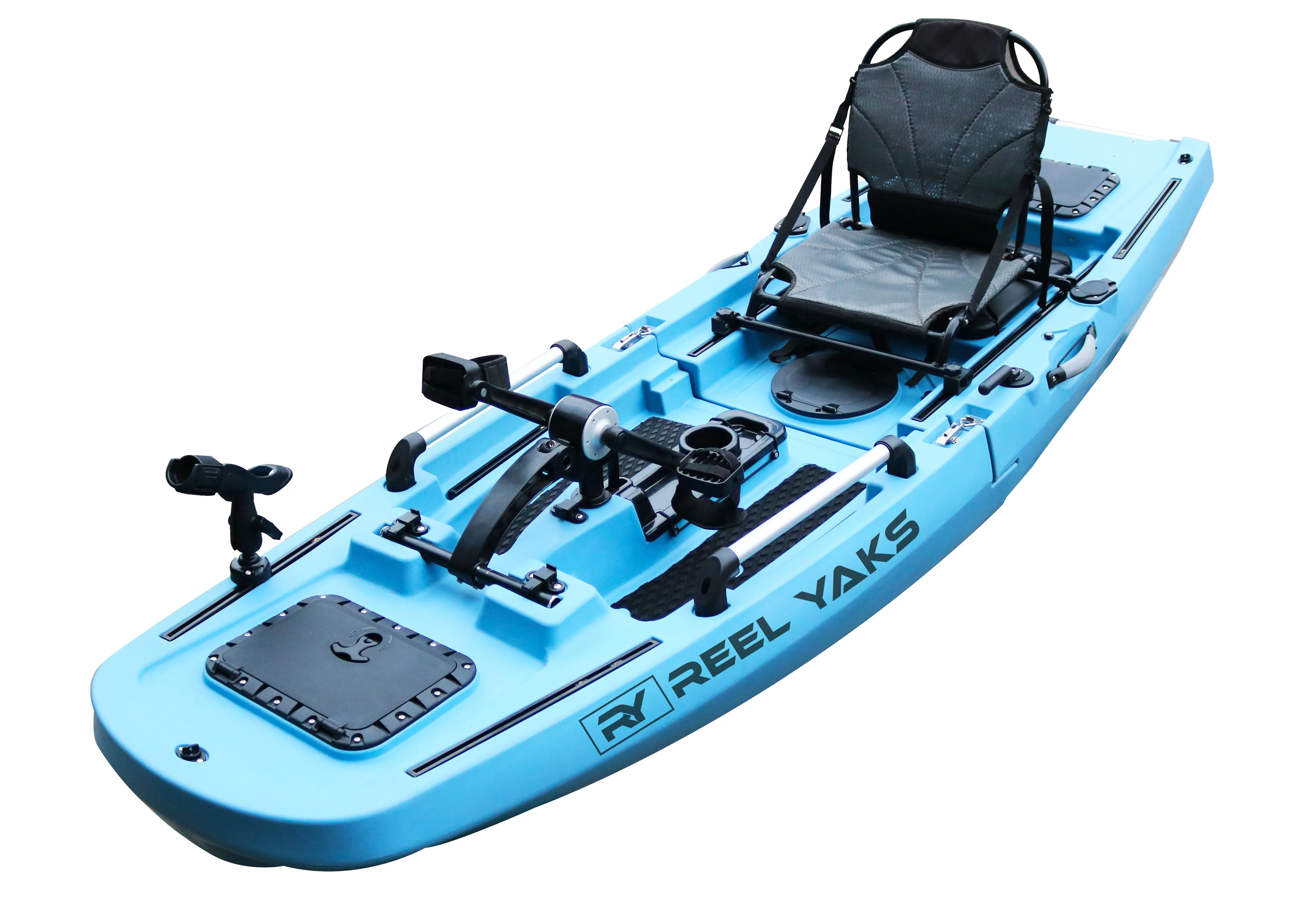 ReelYaks Rogue 9.8ft Modular Pedal Fishing Kayak