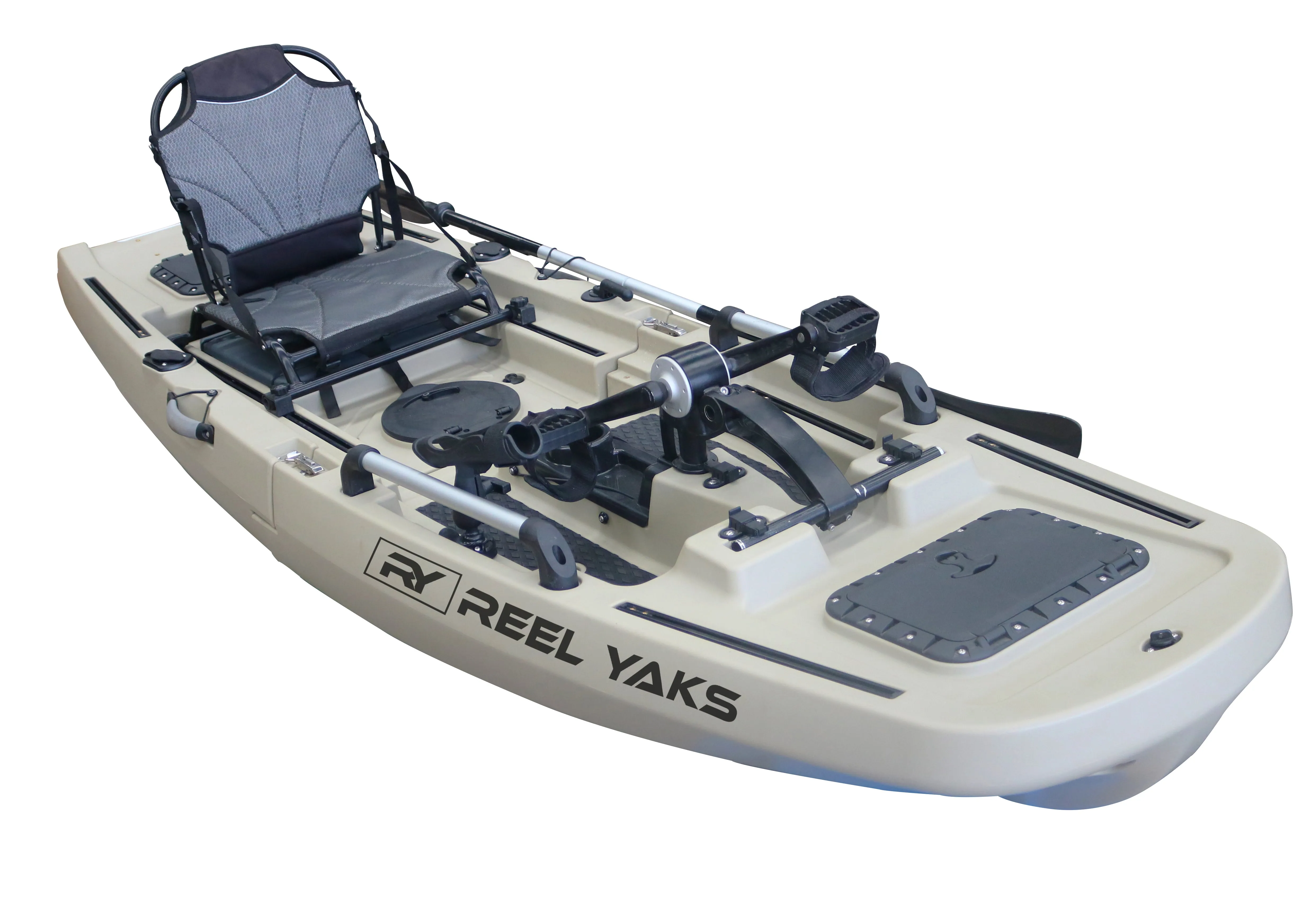 ReelYaks Rogue 9.8ft Modular Pedal Fishing Kayak