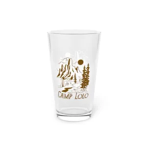 River Escape Pint Glass, 16oz