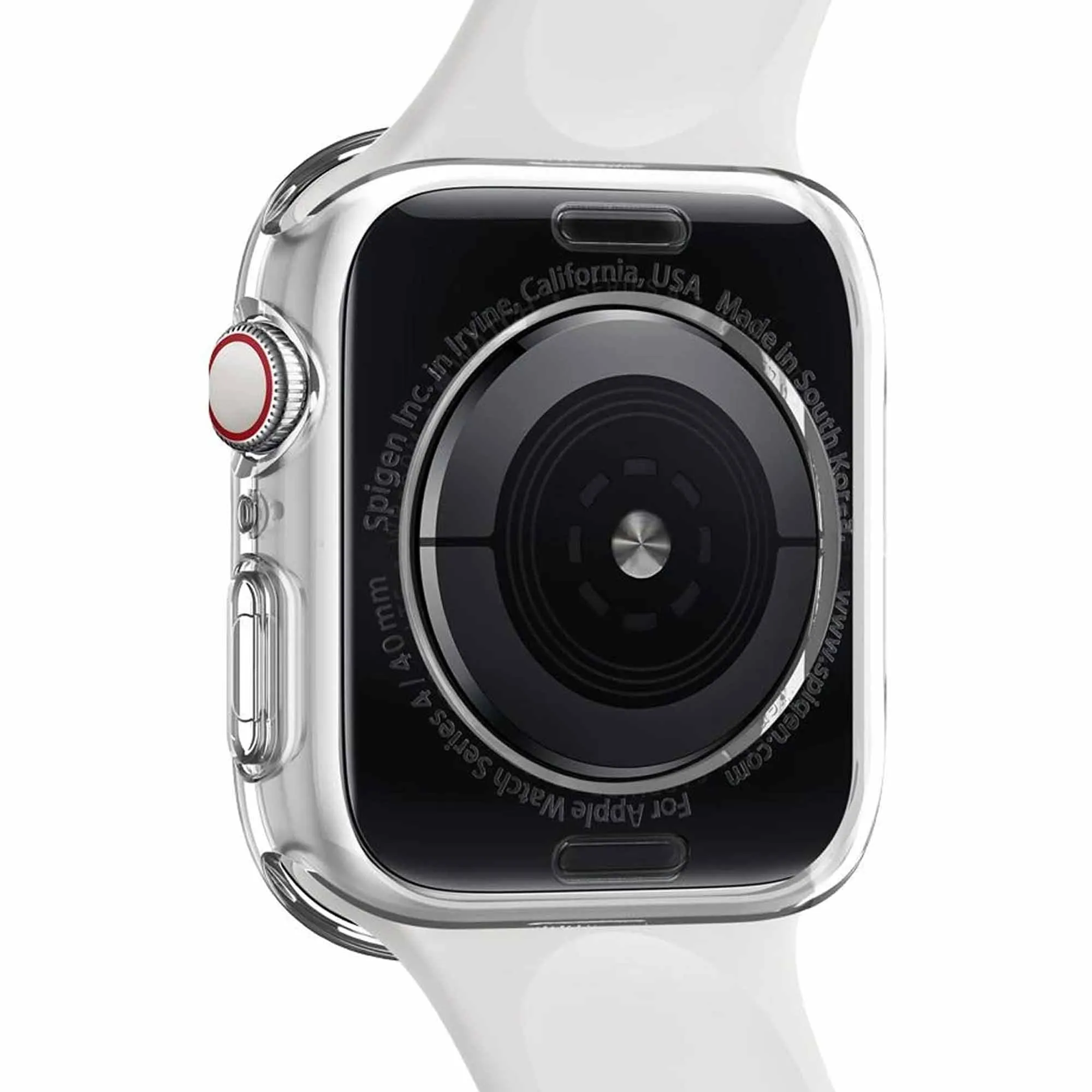 Spigen Liquid Crystal Case for Apple Watch Series 7 - 6 - SE - 5 - 4 ( 45mm - 44mm ) - Clear ( Barcode: 8809811857818 )