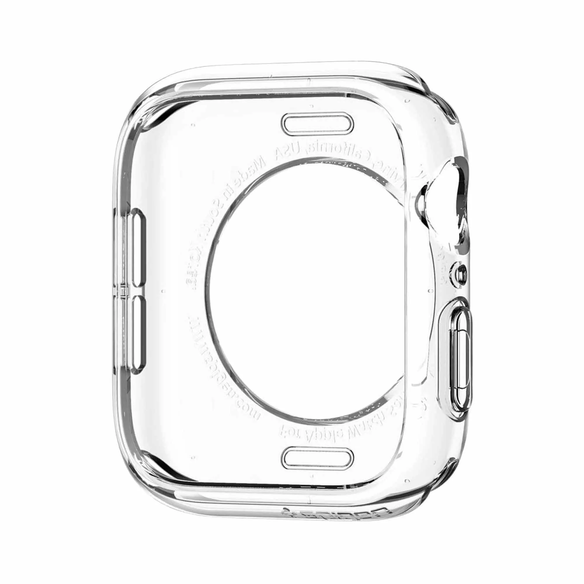 Spigen Liquid Crystal Case for Apple Watch Series 7 - 6 - SE - 5 - 4 ( 45mm - 44mm ) - Clear ( Barcode: 8809811857818 )