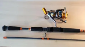 Streamside Golden Falcon Rod Reel Combo 2pc 7ft